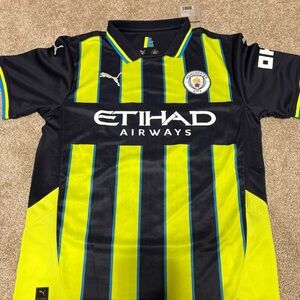 Puma Manchester City Haaland Soccer Jersey